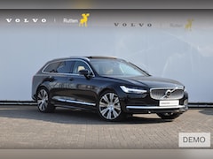 Volvo V90 - T6 350PK Automaat Recharge AWD Ultimate Bright / Stoelmassage / Stoelventilatie en verwarm