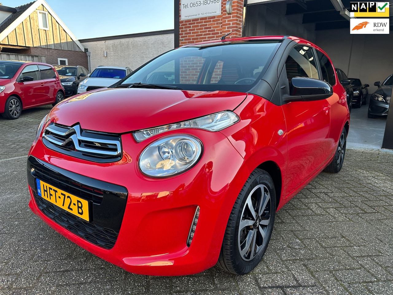 Citroën C1 - 1.0 VTi Urban Ride CABRIOLET-NAVI-CAMERA-CRUISE - AutoWereld.nl