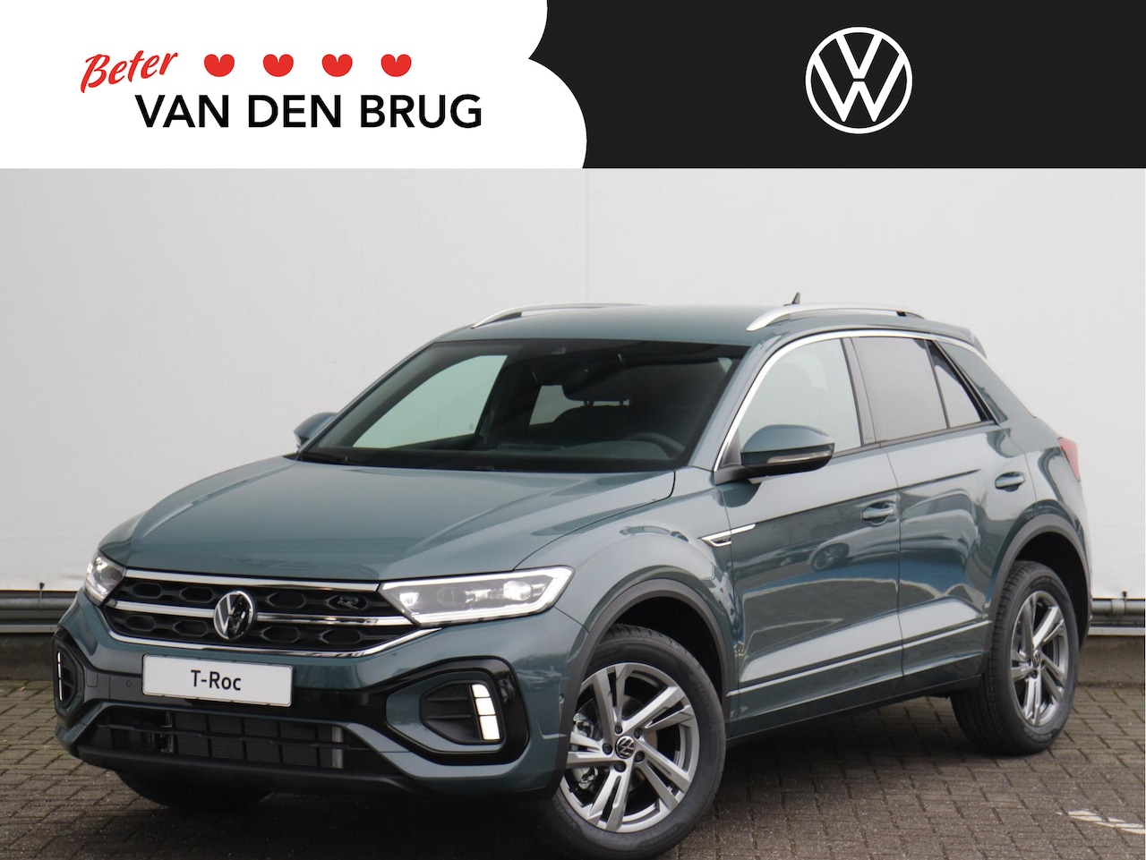 Volkswagen T-Roc - R-Line-Edition 1.5 110 kW / 150 pk TSI SUV 7 versn | Trekhaak | Keyless | LED Plus | Navig - AutoWereld.nl