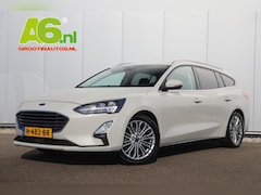 Ford Focus Wagon - 1.5 EcoBlue Titanium Business 120PK Automaat Trekhaak Navigatie Camera Clima Cruise B&O St