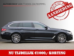 BMW 5-serie Touring - 530e xDrive M-SPORT LEDER LASER MEMORY AMBIENT CARPLAY NL AUTO