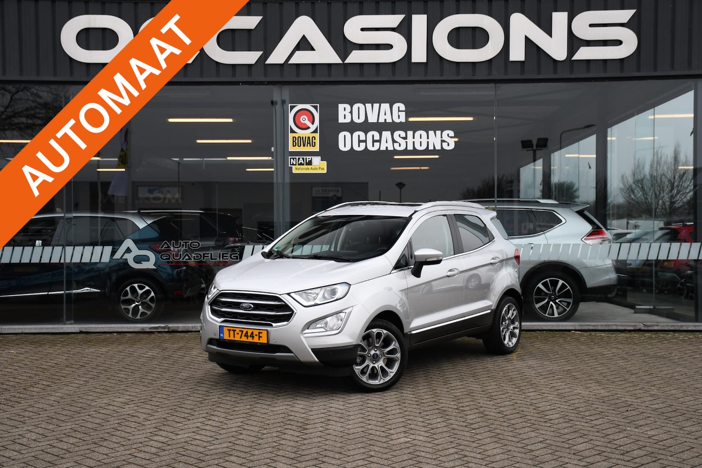 Ford EcoSport - 1.0 EcoBoost Titanium SCHUIFDAK/ APPLE CARPLAY - AutoWereld.nl