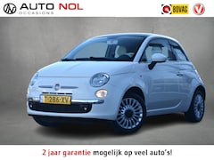 Fiat 500 - 1.2 Lounge | Schuifdak | Half Leer | Airco | LM Velgen