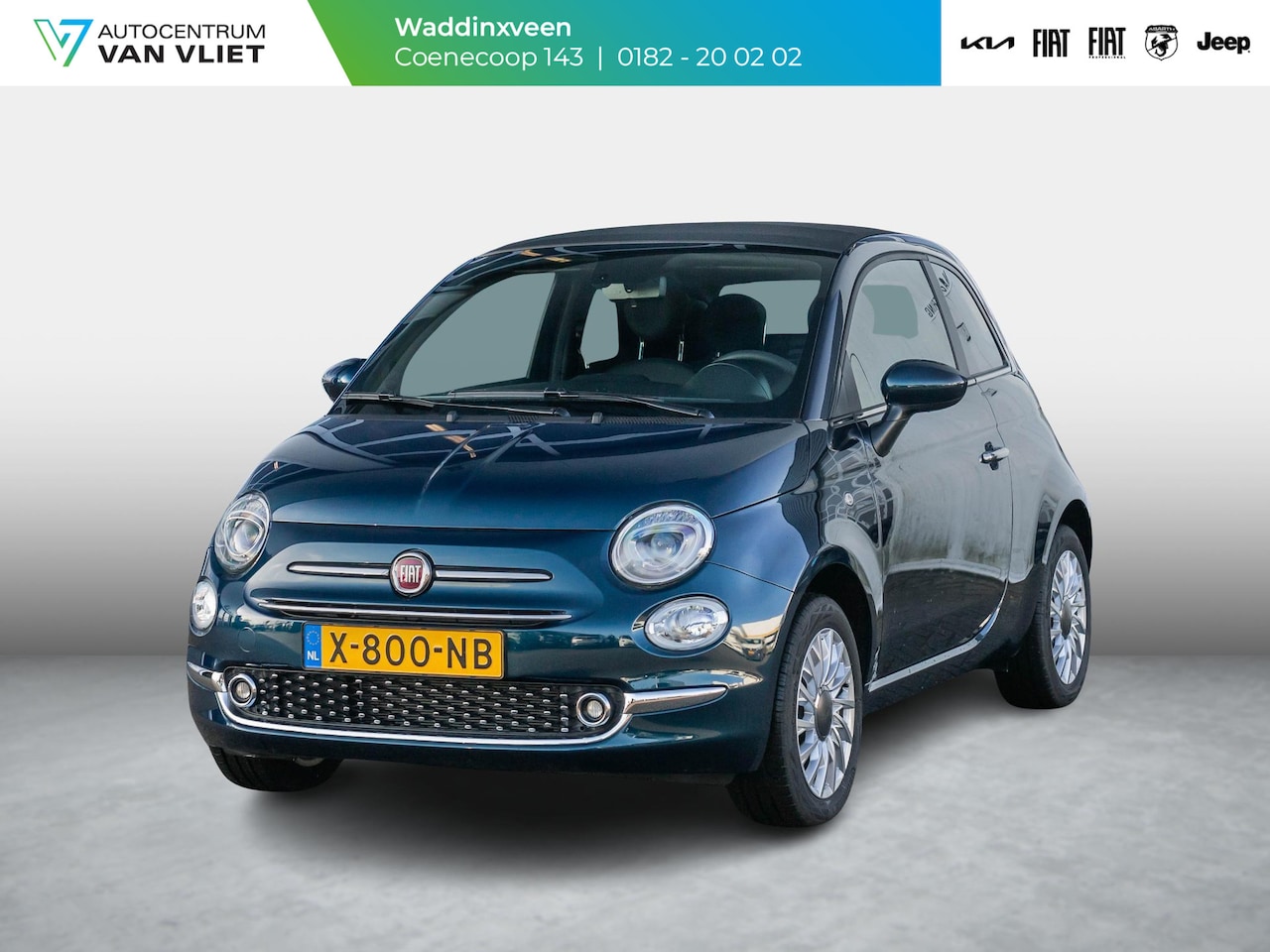 Fiat 500 C - Hybrid Dolcevita | Cabrio | Navi | Clima | Cruise | Apple Carplay | 15" | PDC - AutoWereld.nl