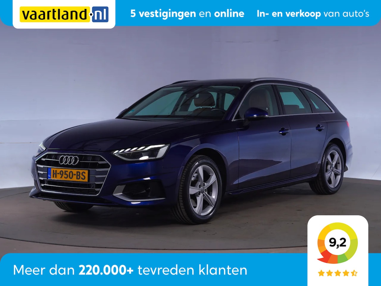 Audi A4 Avant - 40 TFSI Edition Business Aut [ Cruise control Adaptive Nav Virtual cockpit ] - AutoWereld.nl