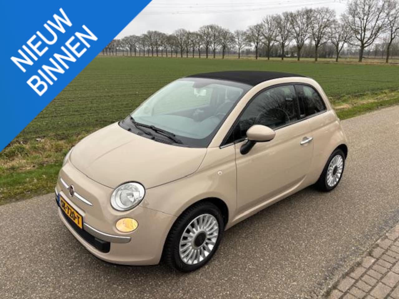 Fiat 500 C - 1.2 Cabrio 2015 Airco 125165 km !! - AutoWereld.nl