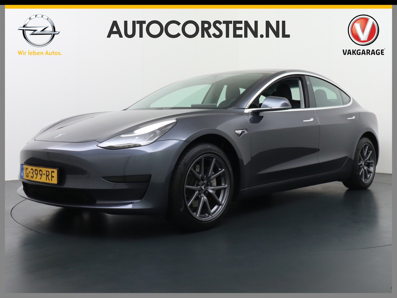 Tesla Model 3 - SR+ 60kWh 325PK 18" FSD-3 Computer AutoPilot Leder PanoDak Adaptive-Cruise Camera's Elektr - AutoWereld.nl