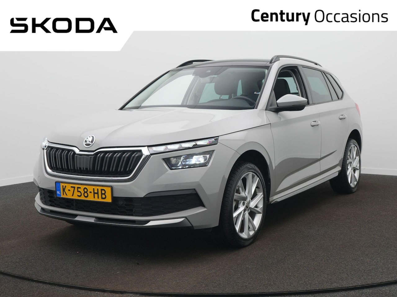 Skoda Kamiq - 1.5 TSI 150pk DSG Business + | Pano dak | Stoelverw. | Full LED | Leer/Alcantara - AutoWereld.nl