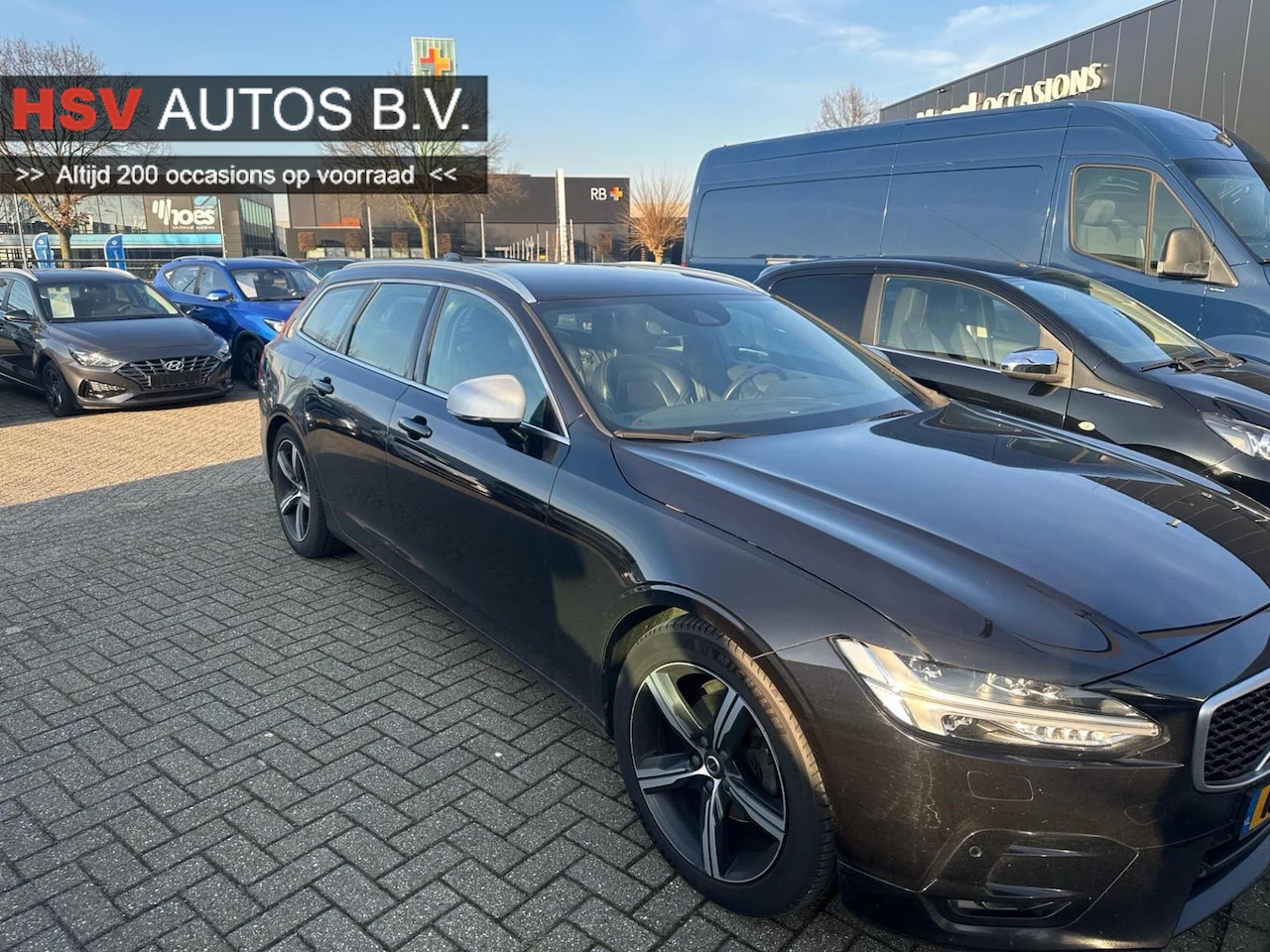 Volvo V90 - 2.0 D3 R-Design aut LEER led memory - AutoWereld.nl