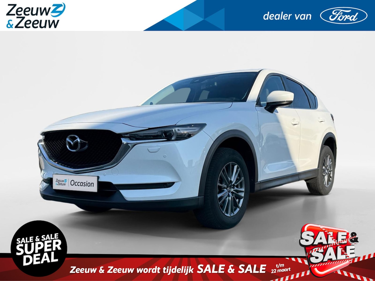 Mazda CX-5 - 2.0 SkyActiv-G 165 Skylease GT | Leder interieur | Stoel/Stuur verwarming | Memorie Seats - AutoWereld.nl