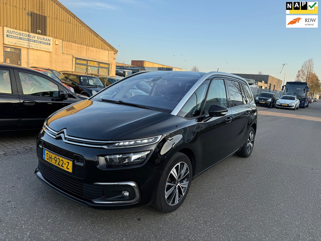 Citroën Grand C4 Picasso - 1.2 PureTech Business 7-Pers. automaat NAV.+ Clima Bj:2018 NAP! - AutoWereld.nl