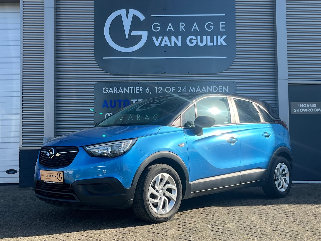 Opel Crossland X - 1.2 Navi,Clima,Cruise,Isofix,Carplay,Stoel+Stuurverw,Usb,Lmv,TwoTone,Stuurbed,Bluetooth,El - AutoWereld.nl