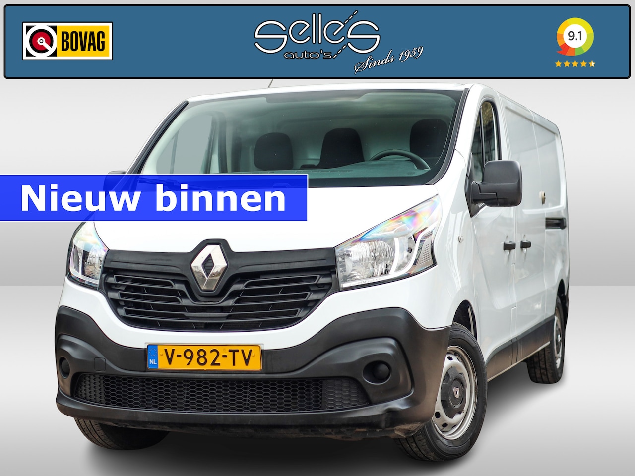 Renault Trafic - 1.6 dCi T29 L2H1 Comfort Airco | Camera | trekhaak | Schuifdeur links/rechts - AutoWereld.nl