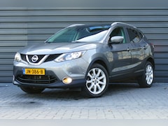 Nissan Qashqai - 1.2 115PK TEKNA AUTOMAAT / NAVI / LEDER / LED / PDC / 18"LMV / CAMERA / PANO.DAK / TREKHAA