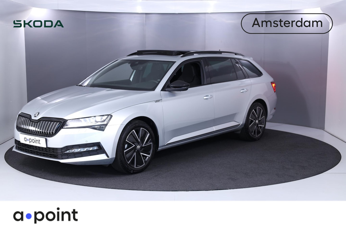 Skoda Superb Combi - 1.4 TSI iV Sportline Business Private lease vanaf €718pm | 218 pk Plug in Hybrid | Verleng - AutoWereld.nl