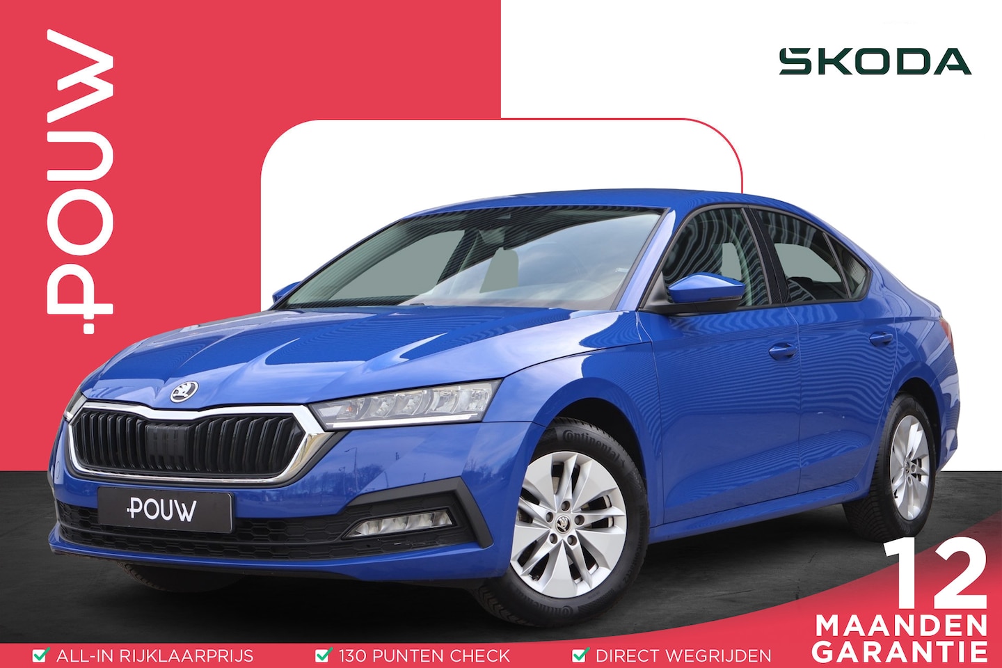 Skoda Octavia - 1.0 TSI 110pk Ambition | Navigatie | Apple Carplay/Android Auto - AutoWereld.nl