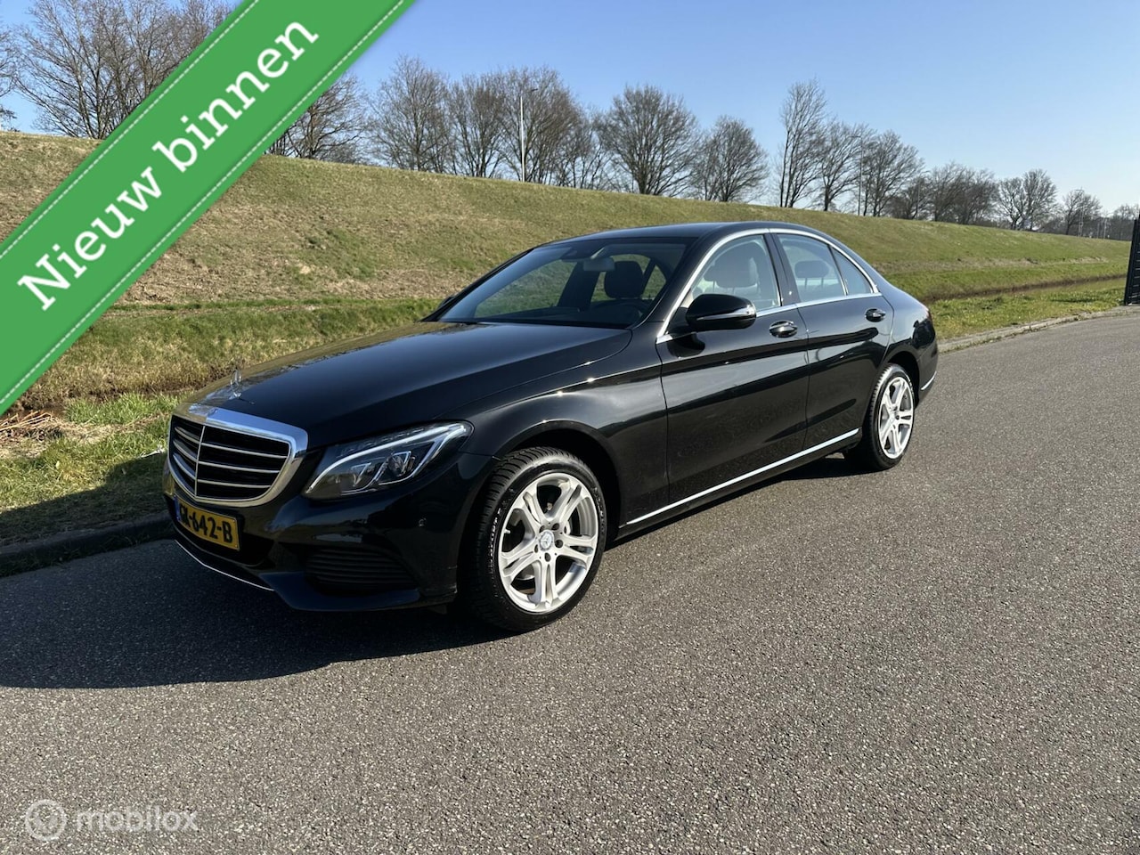 Mercedes-Benz C-klasse - 200 Prestige Autoamat leer navi - AutoWereld.nl