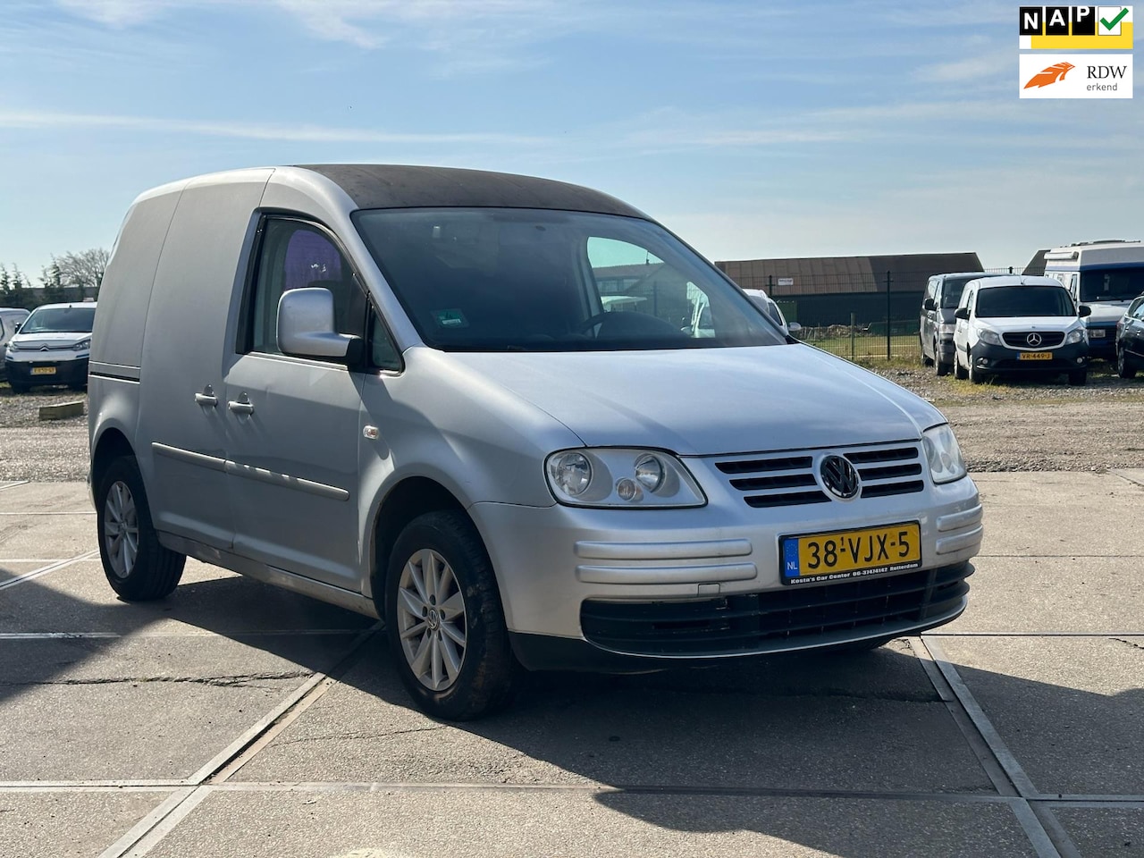 Volkswagen Caddy - 1.9 TDI Pro Line Automaat/AIRCO/NAP - AutoWereld.nl