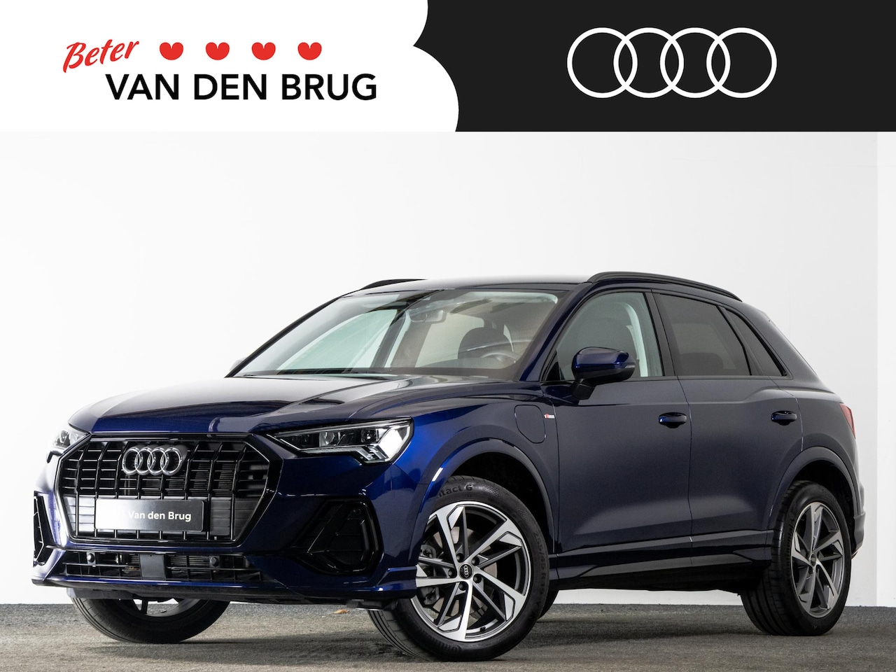 Audi Q3 - S-Line 45 TFSI e 245 PK AUTOMAAT | LED | Keyless | Adaptieve Cruise Control | Stoelverwarm - AutoWereld.nl