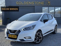 Nissan Micra - 1.0 IG-T Tekna 1e Eigenaar, Navi, Bose, Airco, Cruise, PDC, N.A.P, APK tot 11-2026