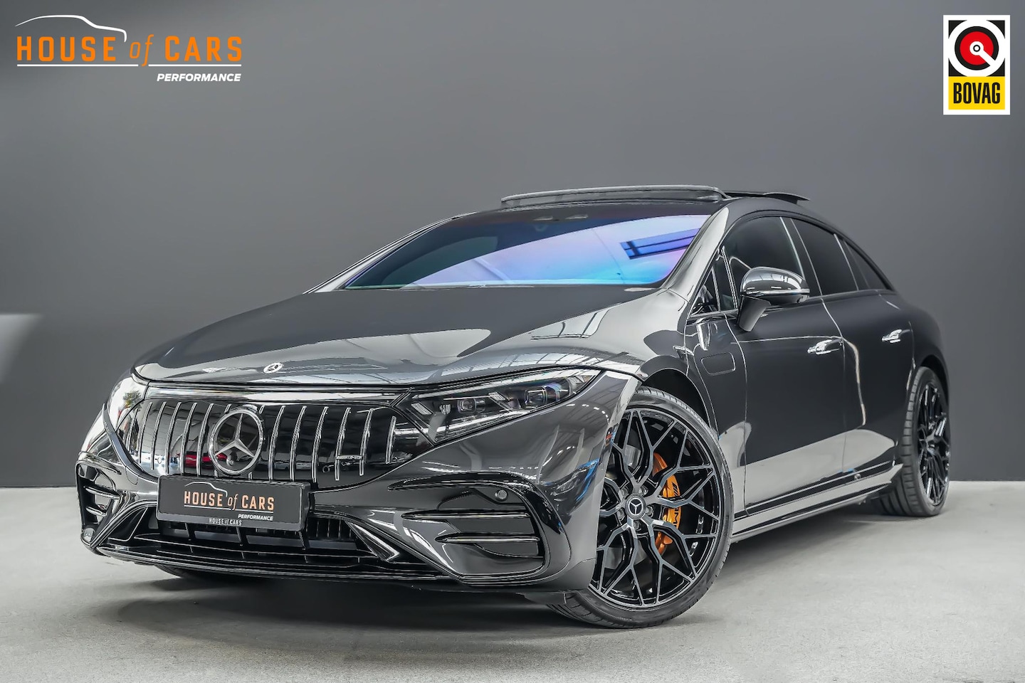 Mercedes-Benz EQS - 450+ 333pk AMG Line 108 kWh |panoramadak|Burmester|meestuurende achteras|HUD|sterrenhemel| - AutoWereld.nl