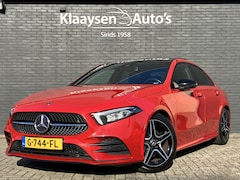 Mercedes-Benz A-klasse - 200 Business Solution 164 pk AMG AUT. | 1e eigenaar | dealer onderh. | panoramadak | navig