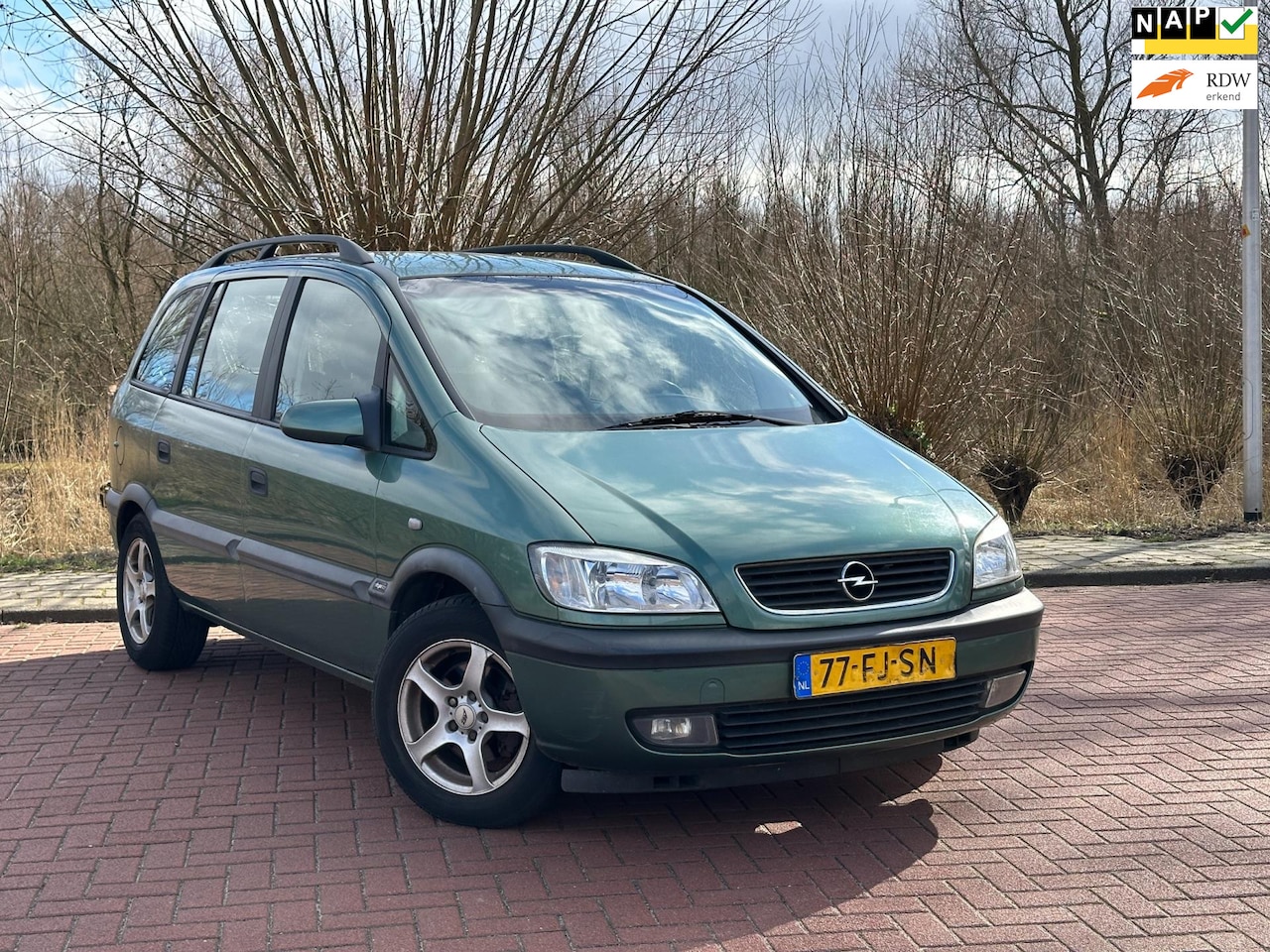 Opel Zafira - 1.6-16V Elegance Airco/Nap/7P - AutoWereld.nl