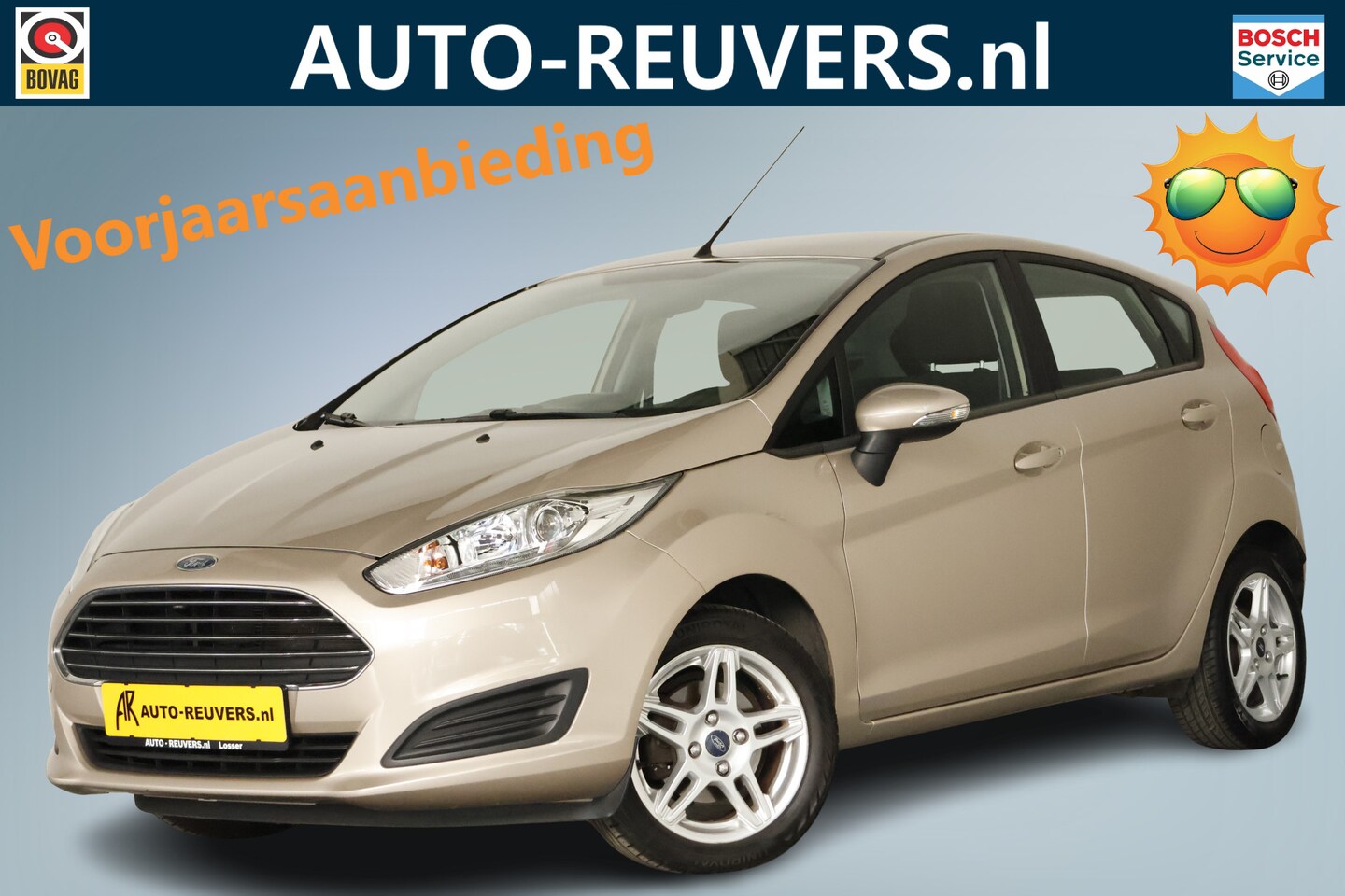 Ford Fiesta - 1.0 Style / Airco / Bluetooth / 5 deurs - AutoWereld.nl