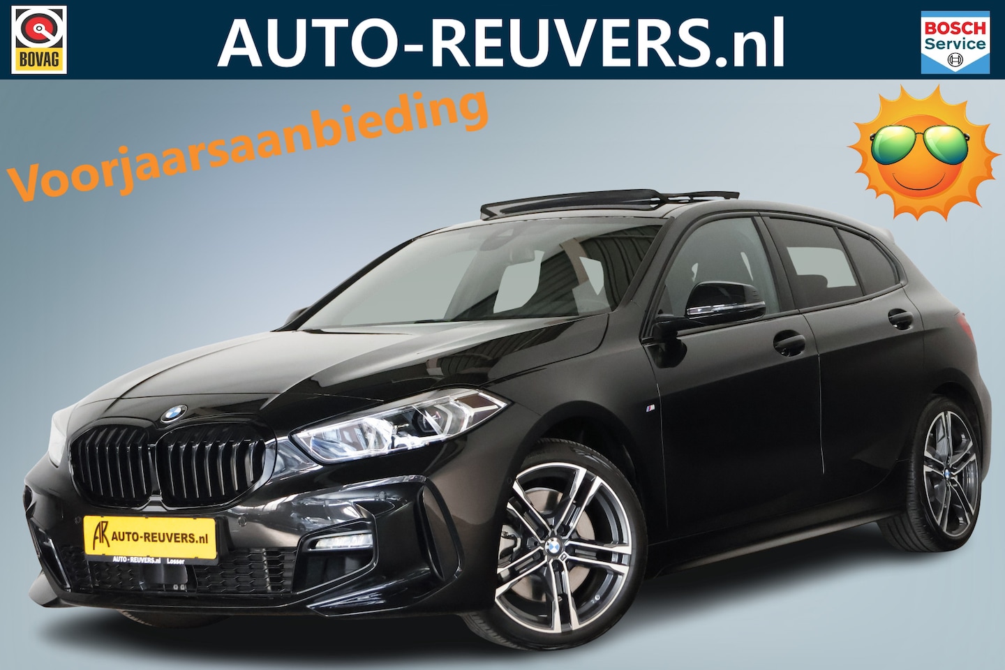 BMW 1-serie - 120i M-Sport / Opendak / Kuipstoel / LED / Cam / CarPlay - AutoWereld.nl