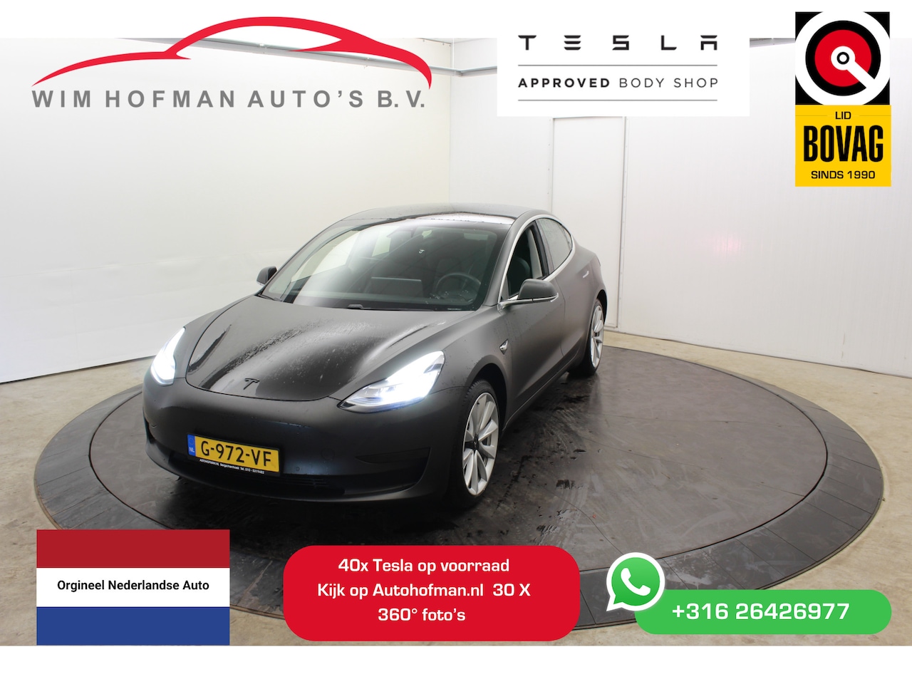 Tesla Model 3 - Standard RWD Plus 60 kWh - AutoWereld.nl