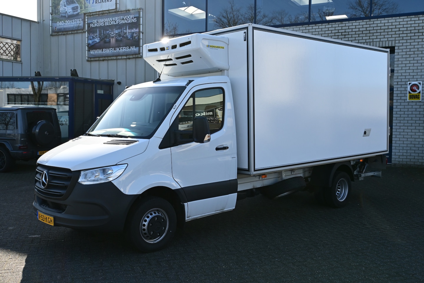 Mercedes-Benz Sprinter - 517 CDI L3 Koel Vries Bakwagen met Dhollandia laadklep Konvekta TK3950 -20, D/N 230/380V - AutoWereld.nl