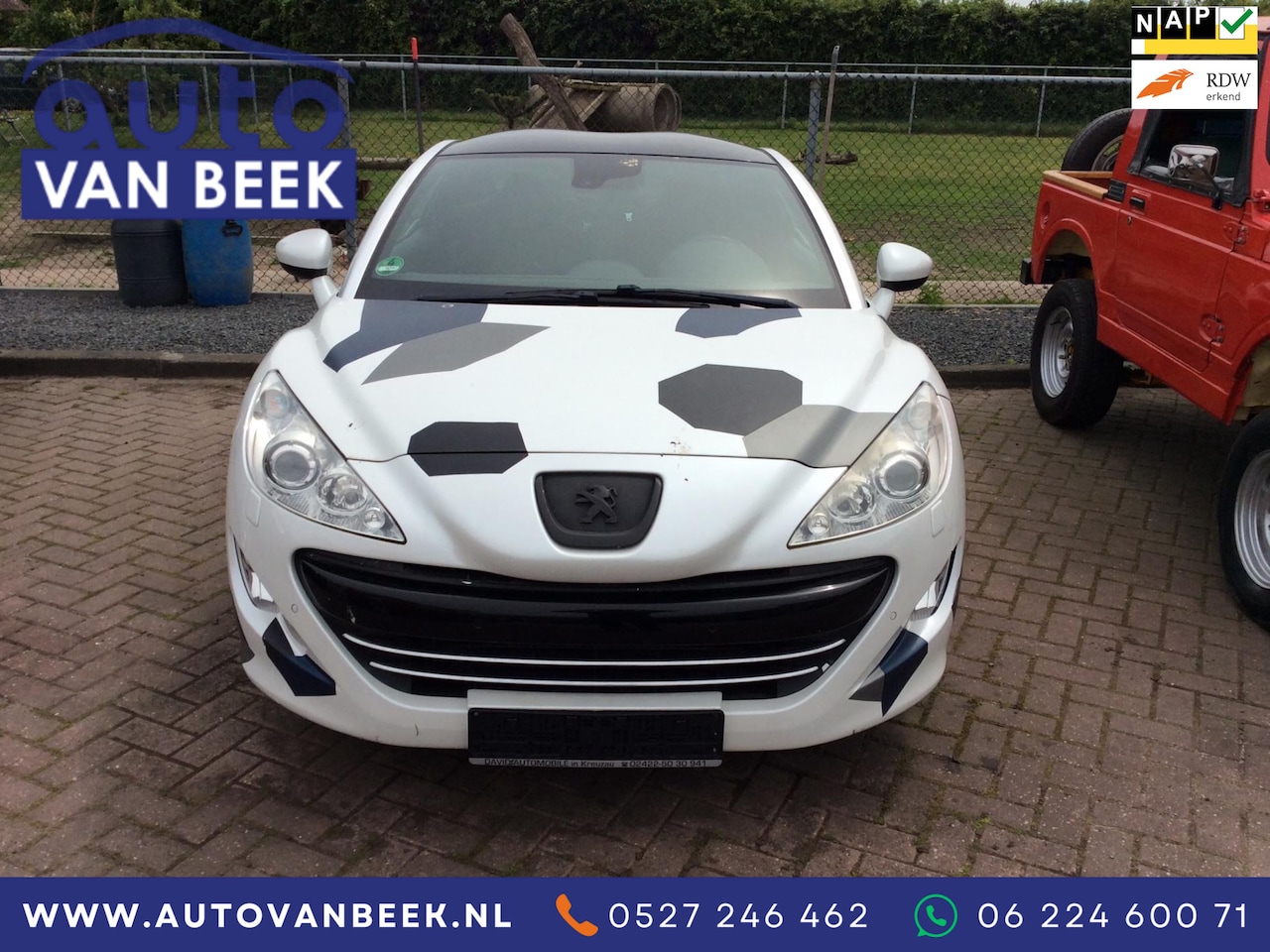 Peugeot RCZ - 1.6 THP 200pk (Motor defect) Estimated selling price €11.950 EU - AutoWereld.nl