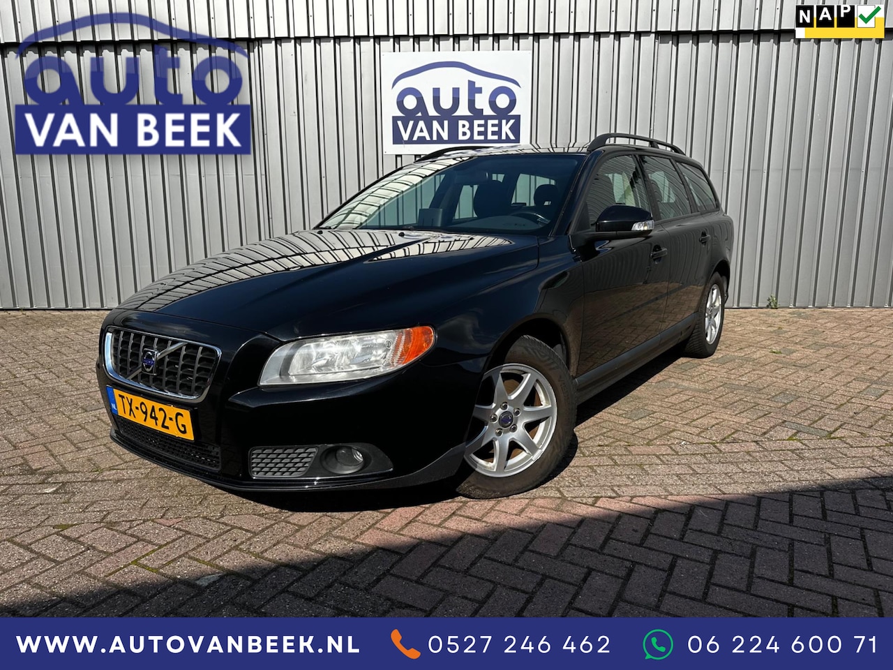 Volvo V70 - 2.0|Cruise|Nav|Trekhaak|Nieuwe APK! - AutoWereld.nl