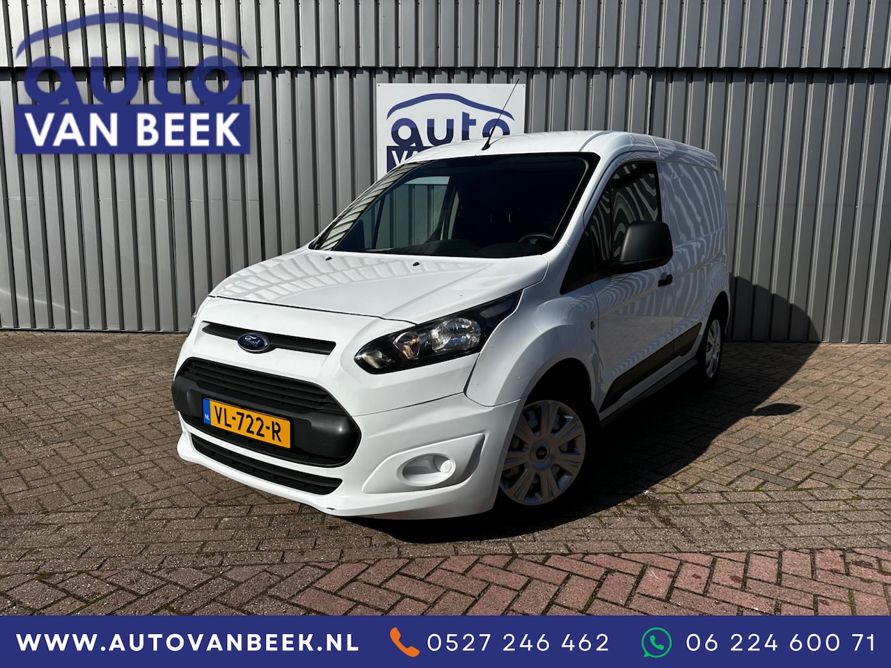 Ford Transit Connect - 1.6 TDCI L1 Ambiente|Airco|Trekhaak - AutoWereld.nl