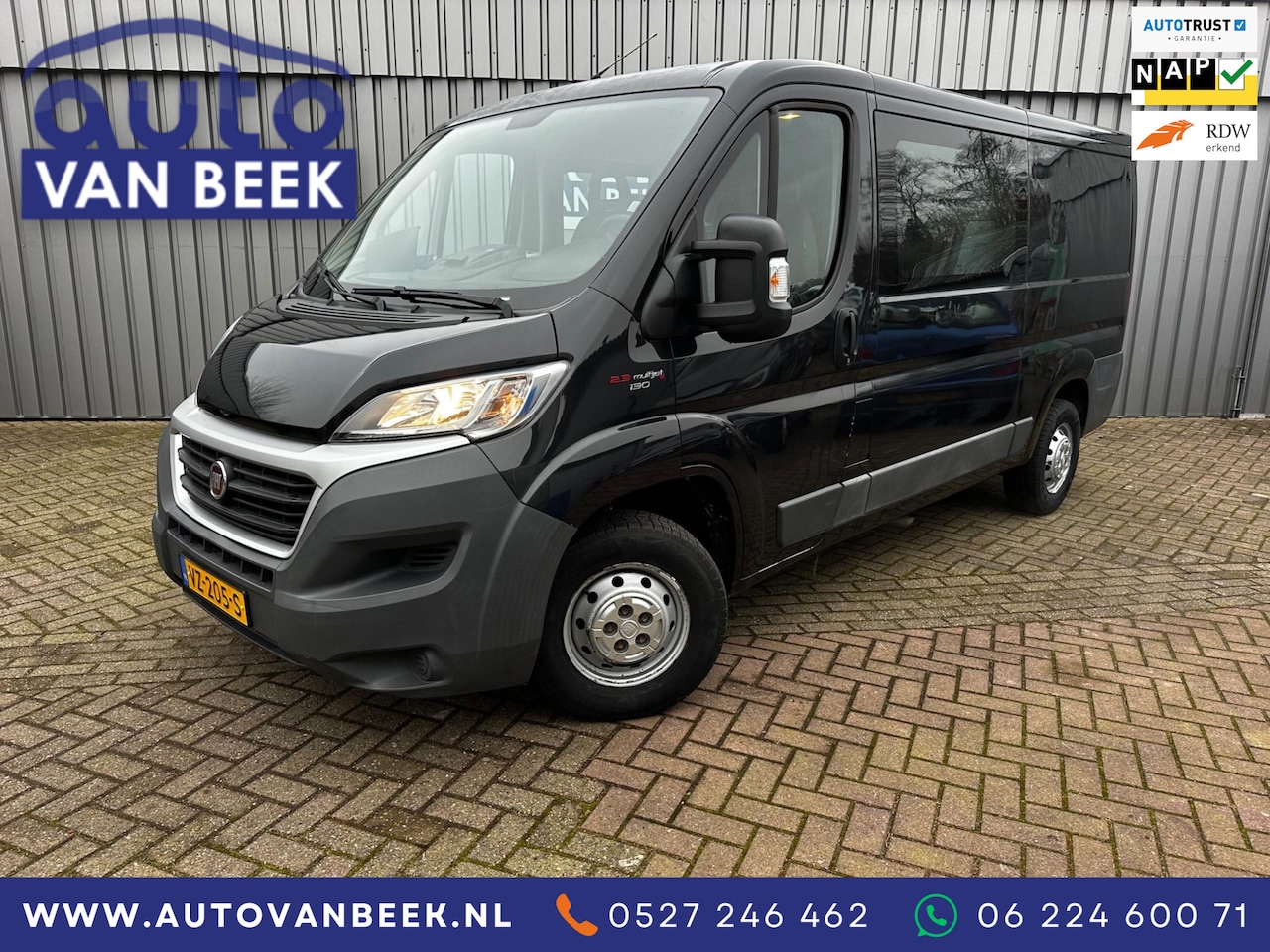 Fiat Ducato - 33 2.3 MultiJet L2H1 DC|Trekhaak|Leder|Sensoren|6p - AutoWereld.nl