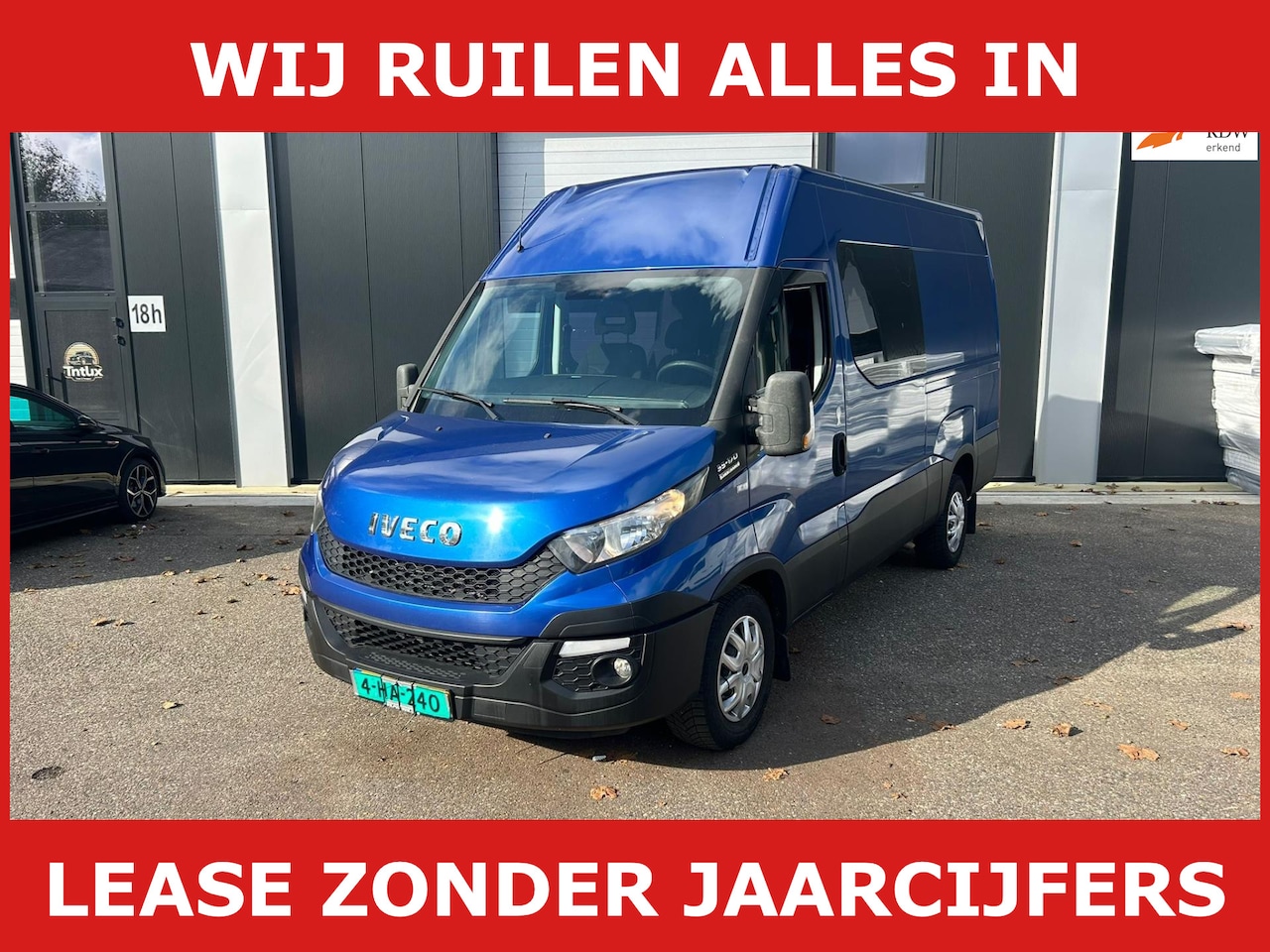 Iveco Daily - 35S17V 3.0 352 H3 L autom dubbel cab full opties - AutoWereld.nl