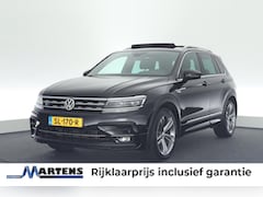 Volkswagen Tiguan - 1.4 TSI 150pk DSG ACT 2x R-Line Trekhaak 360Camera Leder Memory Led Panoramadak Virtual Co