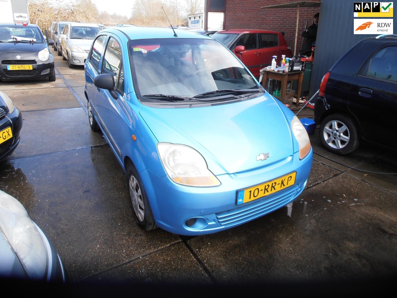 Chevrolet Matiz - 0.8 Spirit st bekr elek pak nap apk - AutoWereld.nl