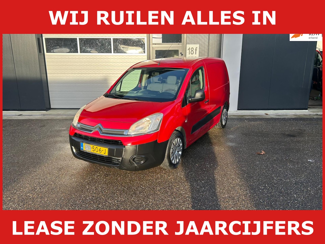 Citroën Berlingo - 1.6 HDI 500 Club Eco 3 PERS AIRCO - AutoWereld.nl