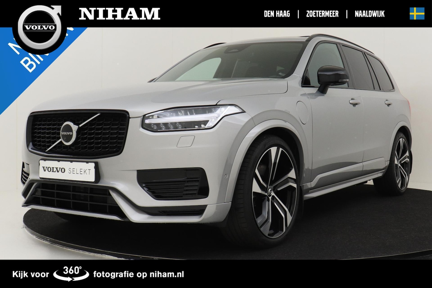 Volvo XC90 - T8 RECHARGE AWD ULTIMATE DARK *FULL OPTIONS* -PANO.DAK|BOWERS&WILKINS|HEAD-UP DISP|22"|TRE - AutoWereld.nl