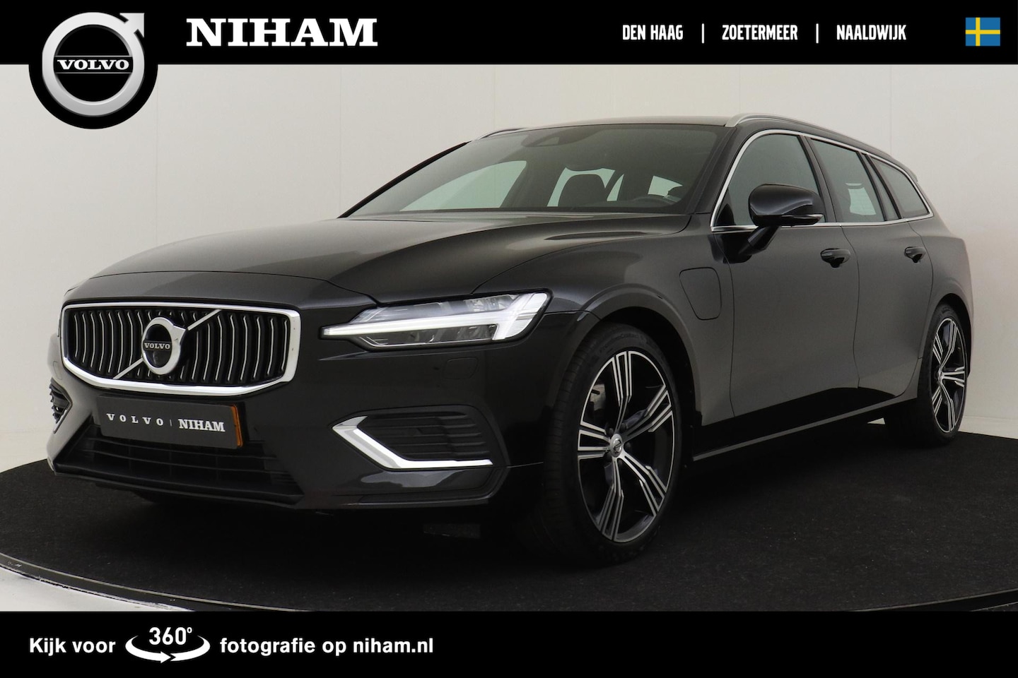 Volvo V60 - T8 TE AWD INSCRIPTION -PANO.DAK|GEVENT.LEDER|HARMAN/KARDON|360°CAM|HEAD-UP DISP.|ADAP.CRUI - AutoWereld.nl