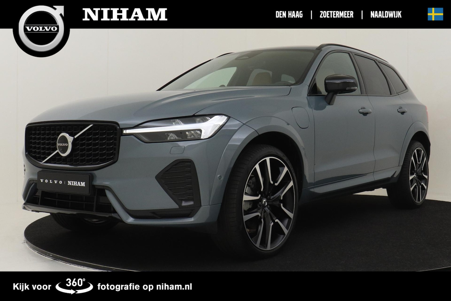 Volvo XC60 - T8 AWD RECHARGE ULTRA DARK *FULL OPTIONS!* -PANO.DAK|360°CAM|B&W-AUDIO|LUCHTVERING|GEVENT. - AutoWereld.nl