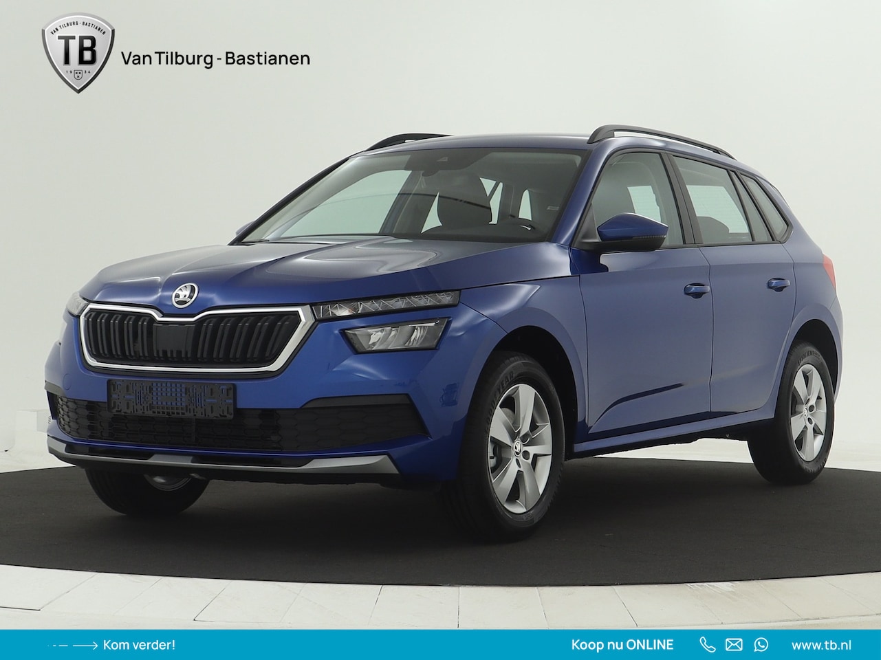 Skoda Kamiq - 1.0 110pk TSI Ambition | Carplay | Cruise control | Airco | Lederen stuurwiel | - AutoWereld.nl