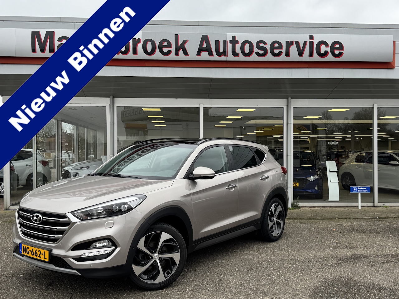 Hyundai Tucson - 1.6 T-GDi Premium 4WD Staat in Hardenberg - AutoWereld.nl