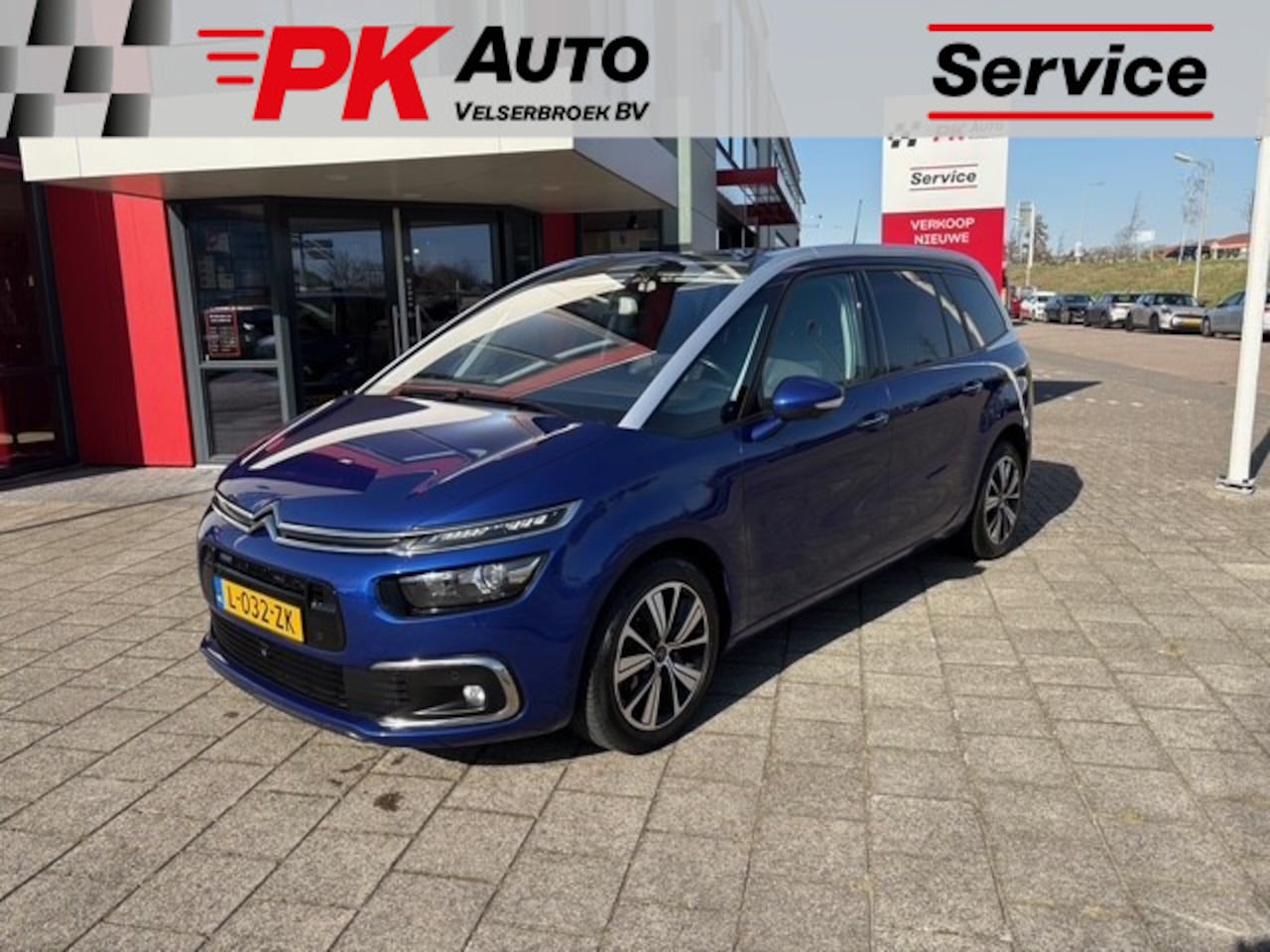 Citroën Grand C4 Picasso - 1.2 PureTech Shine | Navi | 7 pers | Trekhaak | 113.482 km Dealeronderhouden - AutoWereld.nl