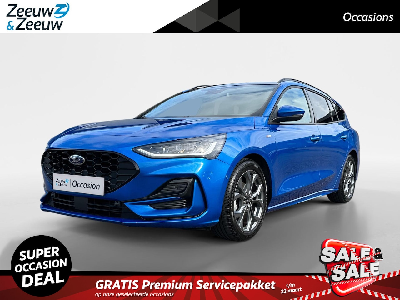 Ford Focus Wagon - 1.0 EcoBoost Hybrid ST Line 1.0 EcoBoost Hybrid ST Line - AutoWereld.nl