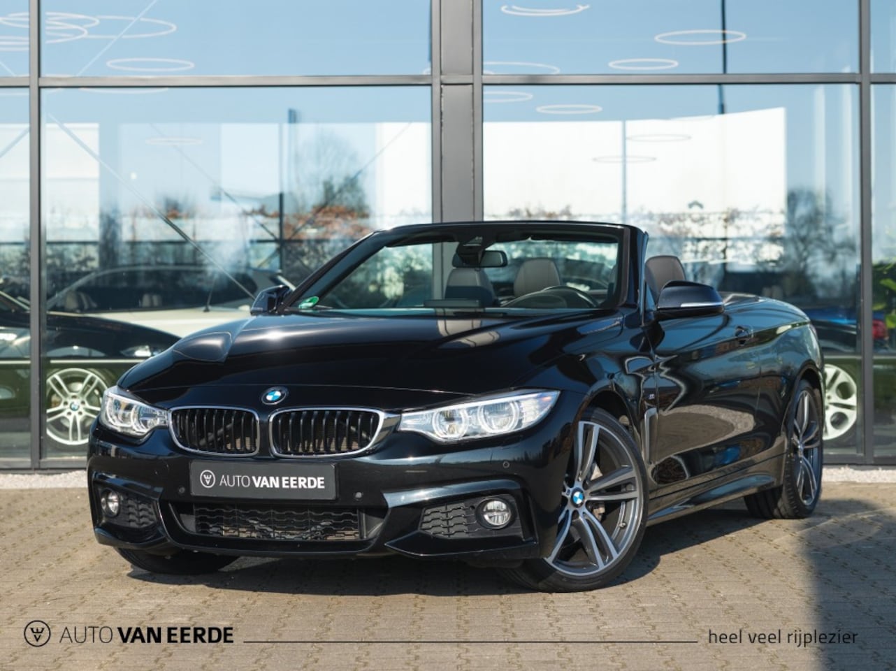 BMW 4-serie Cabrio - 440i Cabrio LCI M-sport Sportaut. - LED, HiFi - AutoWereld.nl