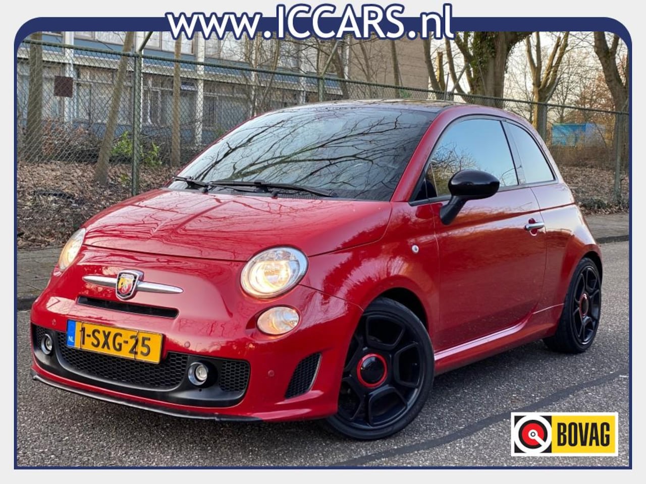 Fiat 500 Abarth - 0.9 TWINAIR Abarth - Kuip stoelen - 2014 !!! - AutoWereld.nl