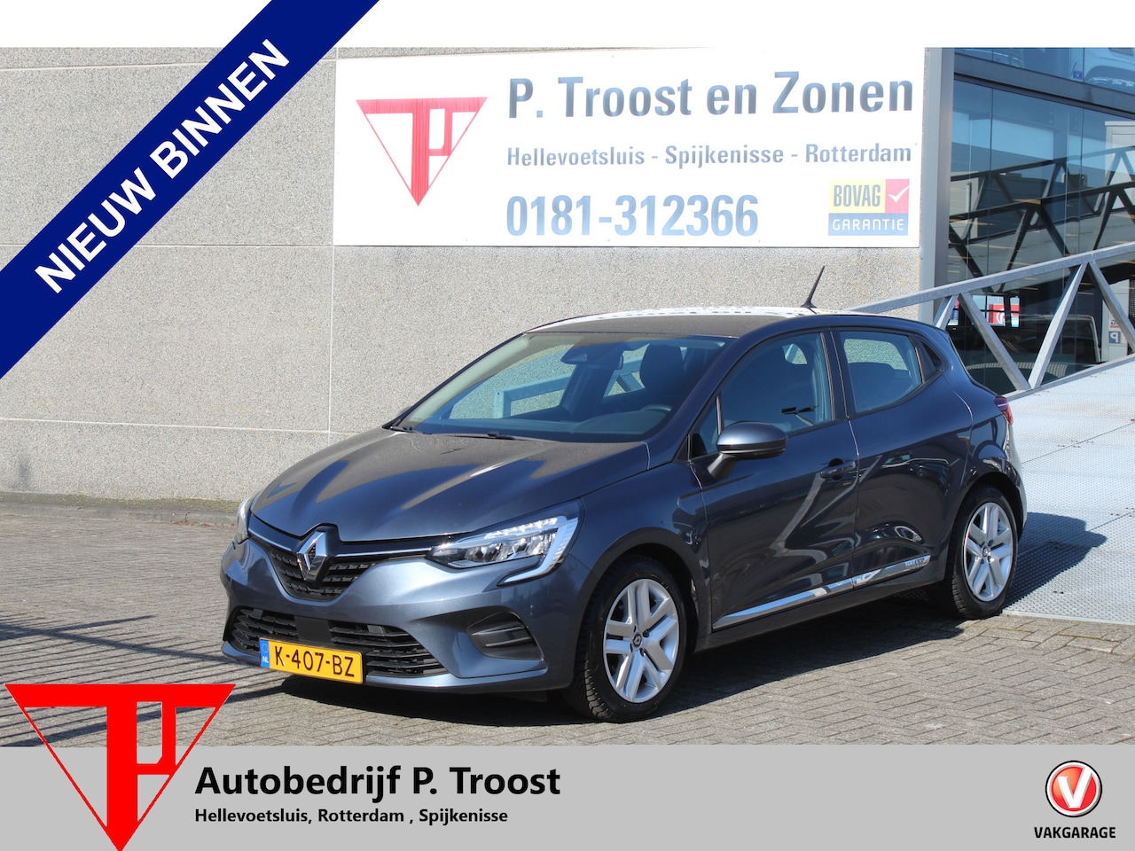 Renault Clio - 1.0 TCe Zen 1e Eigenaar!!/Airco/Navigatie/Lane assist/Cruise control/Parkeersensoren/Apple - AutoWereld.nl