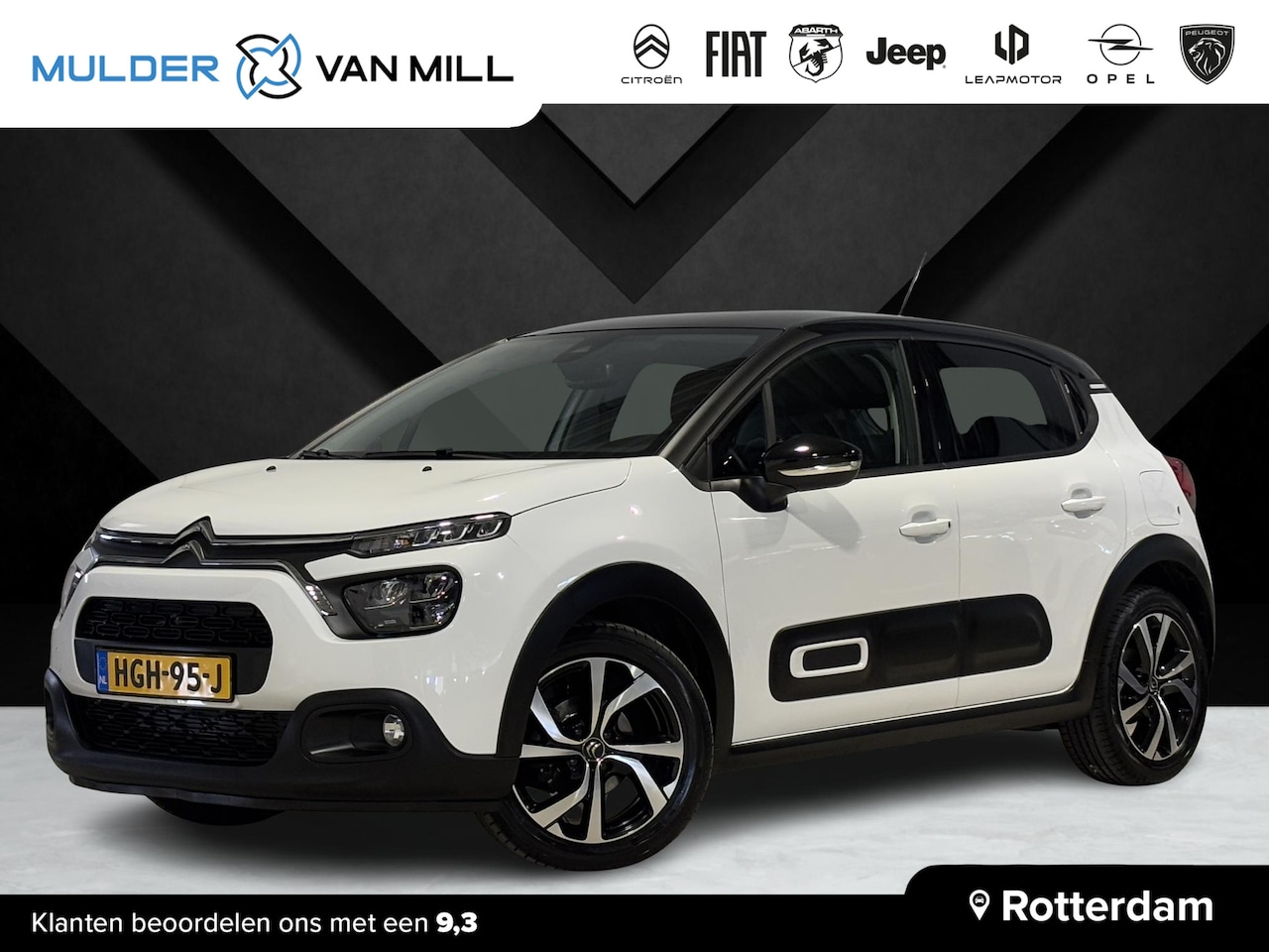 Citroën C3 - 5-deurs Shine Pack 1.2 Turbo 110pk EAT6 AUTOMAAT | NAVI | STOELVERW. | CAMERA | LM-VELGEN - AutoWereld.nl